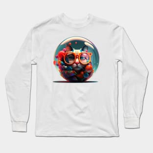 Cat in Candyland Long Sleeve T-Shirt